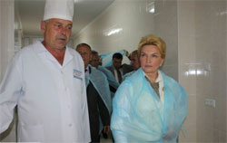 Раїса Богатирьова відвідала Калинівську центральну районну лікарню