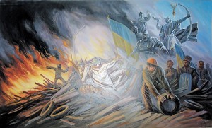 До Вінниці привезуть художню виставку «Майдан Гідності»