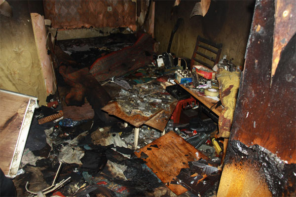 Сьогодні зранку у Вінниці сталася пожежа в квартирі будинку по вул.Ленінградській. Загинув 49-річний власник