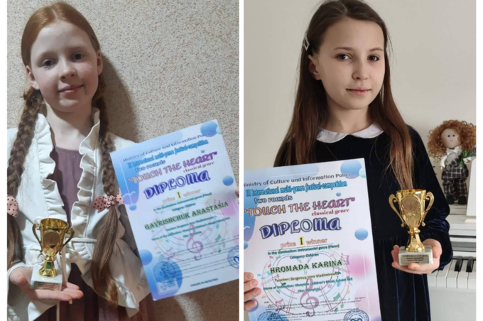 Вінничанки Каріна Громада та Анастасія Гаврищук здобули перемогу у Міжнародному фестивалі-конкурсі
