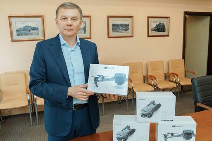 Вінниця отримала сучасні дрони від міста-побратима з Польщі 