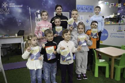 Рятувальники ДСНС у Вінниці розповіли дітям про основні правила безпеки: як проходив захід