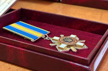 На Вінниччині родинам загиблих Захисників вручили державні нагороди