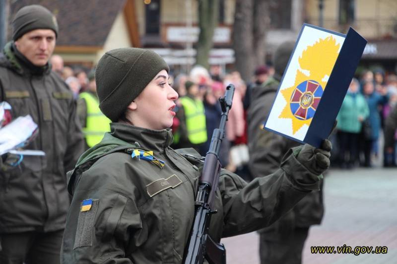 У центрі міста 143 нацгвардійці присягнули на вірність Україні