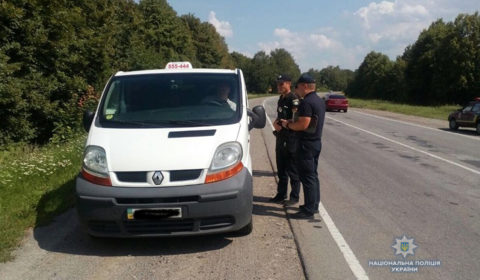 За минулий тиждень поліцейські Вінниччини виявили  119 порушень у сфері перевезень пасажирів