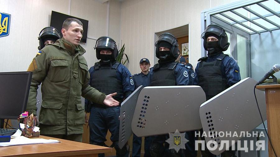 У Вінниці поліцейські, нацгвардійці та судові охоронці провели спільні навчання 